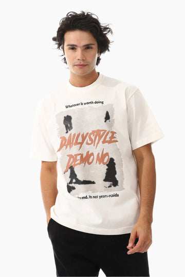 Comfy White Summer T-Shirt