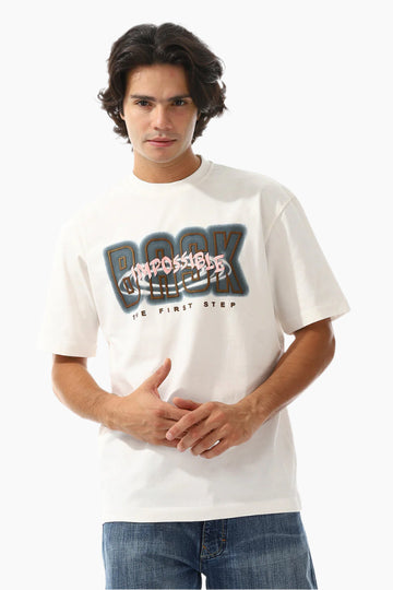 Printed Round Neck T-shirt