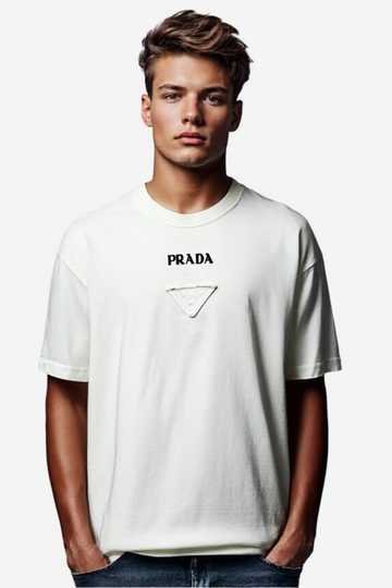 Comfy Printed White T-Shirt