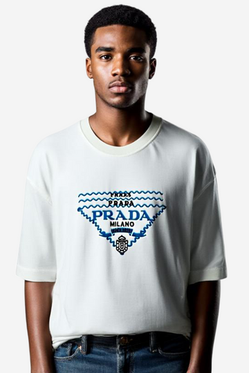 Comfy Printed White T-Shirt