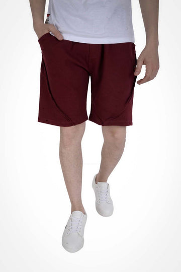 White Rabbit Cotton Short-Burgundy