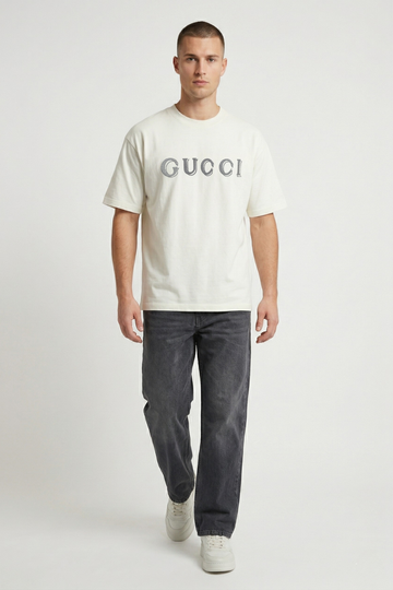 T-Shirt GUCCI Modern design that delivers a clean and stylish everyday look For Men