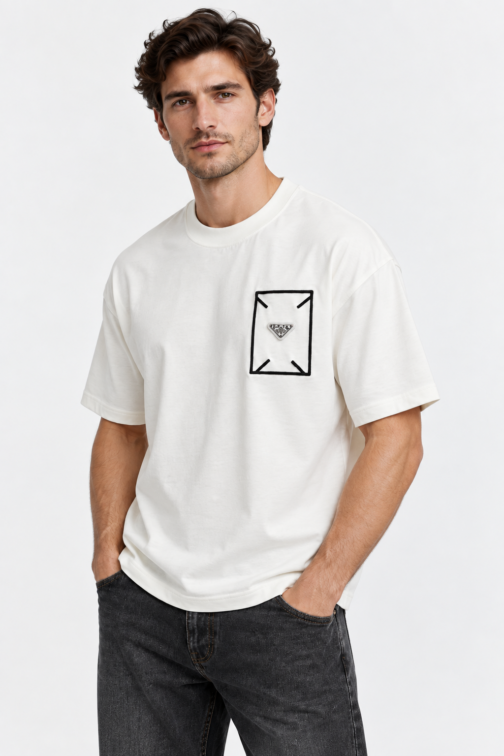 T-Shirt PRADA Comfortable fabric with a practical everyday design For Men