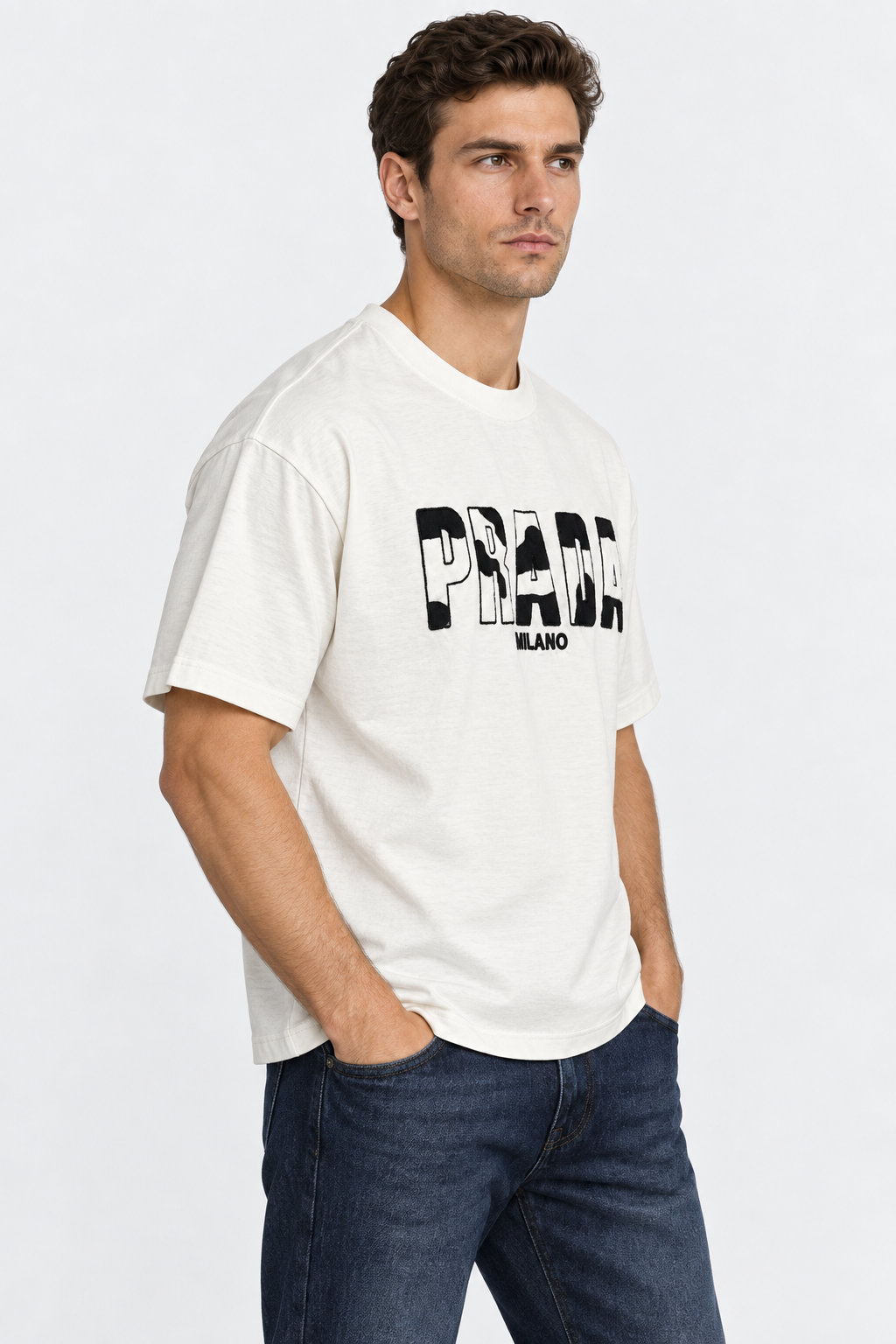T-Shirt PRADA Versatile design easy to style with casual outfits For Men.