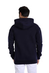 Trendy Printed navy Blue Hoodie