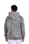 Urban Statement Hoodie Vintage Charcoal Grey