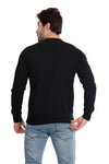 (DOLCE&GABBANA)Side Pocket Full Sleeves Sweatshirt – Black