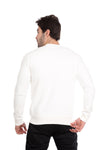 (DOLCE&GABBANA)Side Pocket Full Sleeves Sweatshirt – White