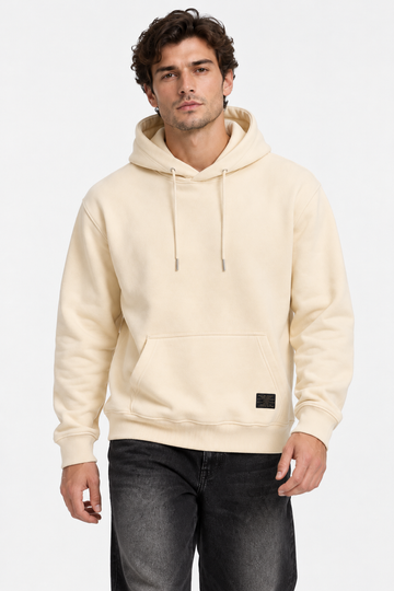 Oversized Hoodie with Drawstring Hood & Kangaroo Pocket
