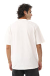 White Short Sleeves Printed T-Shirt