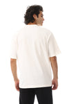 Front White Printed T-Shirt