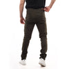 Slash Pockets Regular Fit Plain Gabardine Pants