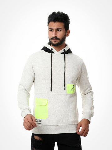 Hooded Hoodie With Small Pocket