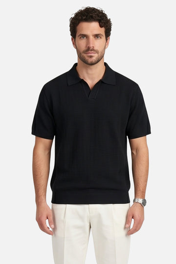 The Desert Sand Johnny Collar Polo