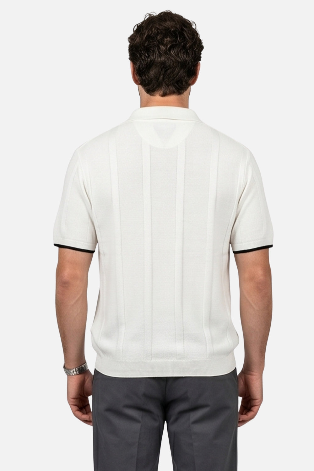 The Midnight Cable Johnny Collar Polo