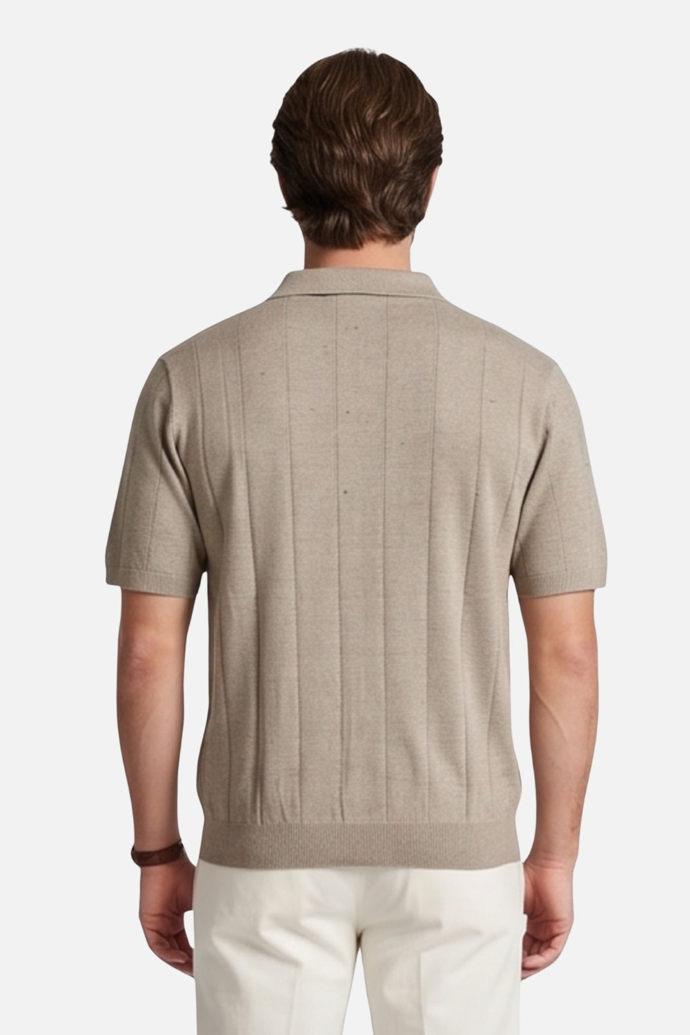The Classic Cable-Knit Heritage Polo
