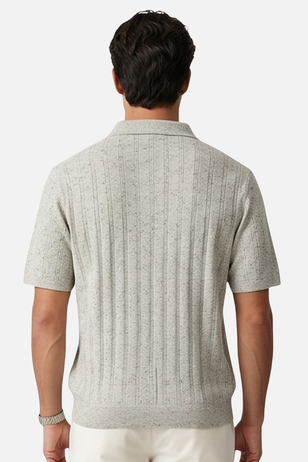 The Classic Cable-Knit Resort Polo