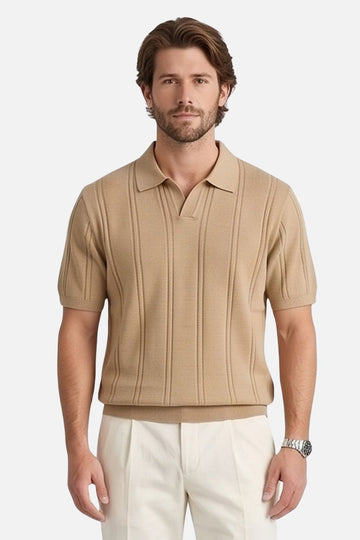 The Classic Ribbed Riviera Polo
