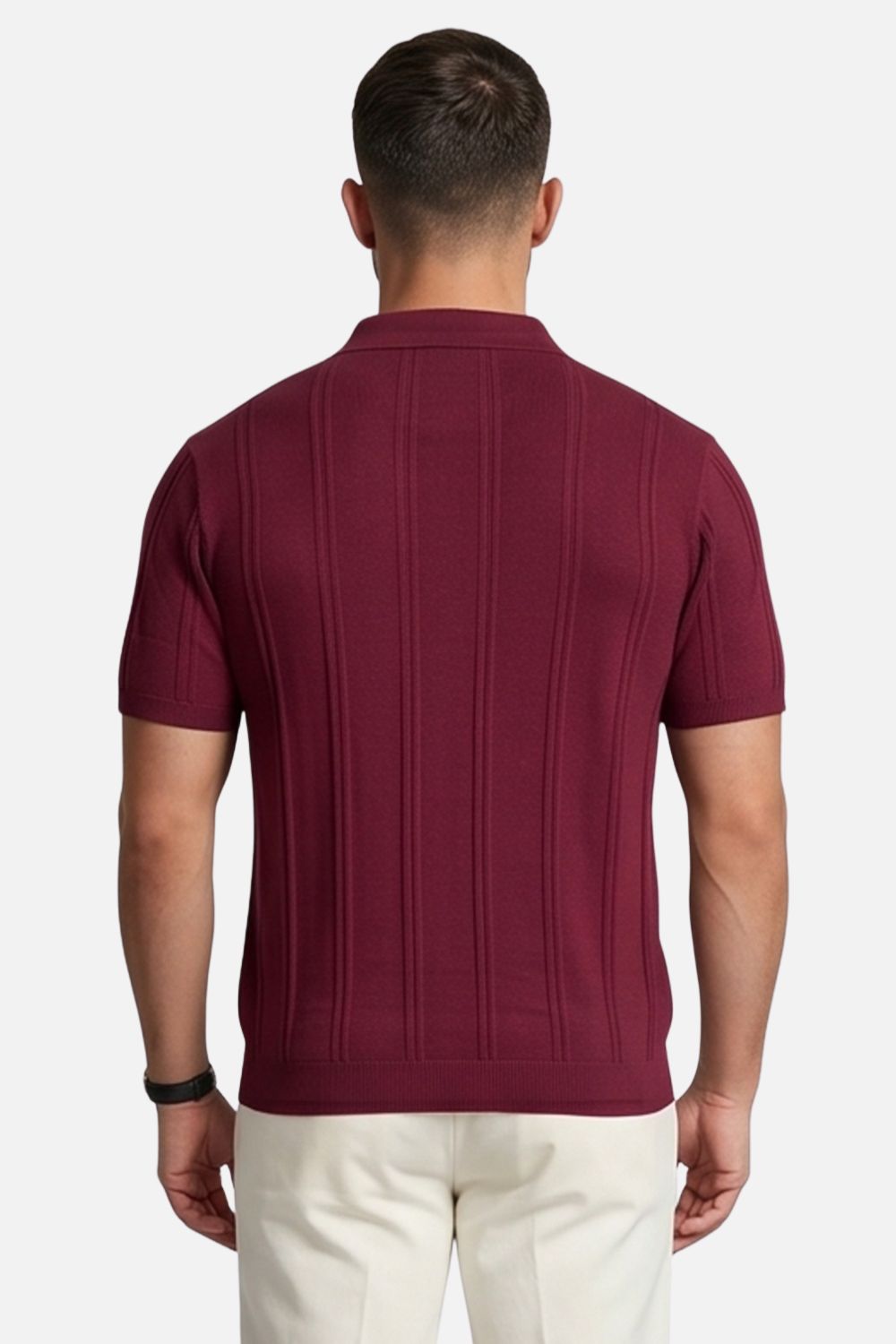 The Classic Ribbed Riviera Polo
