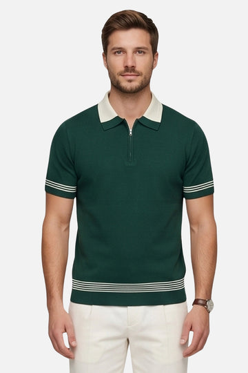 The Knit Resort Quarter-Zip Polo