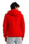 Solid Bomber Men Jacket – Red