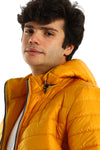 Solid Bomber Men Jacket - Mustard