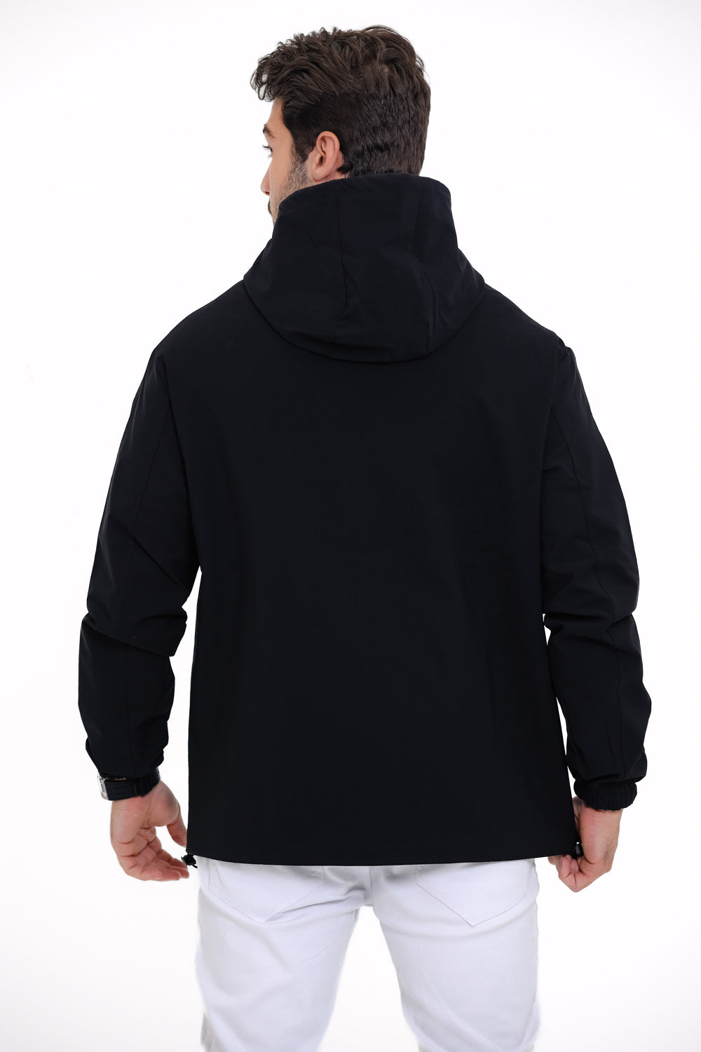 Jacket soft with lining-Black