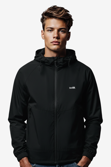Jacket soft with lining-Black