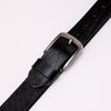 Plain Buckled Leather Belt - Brown