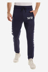 Thigh To Knee Printed "Whte Rabbit" Sweatpants