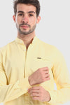 Modish Mandarin Collar Button Down Shirt