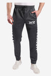 Thigh To Knee Printed "Whte Rabbit" Sweatpants