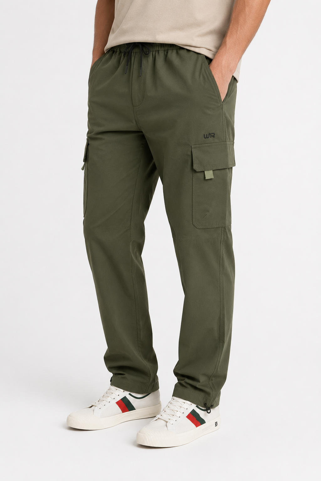 Men’s Soft Cargo Pants – Comfort Meets Everyday Style – Olive
