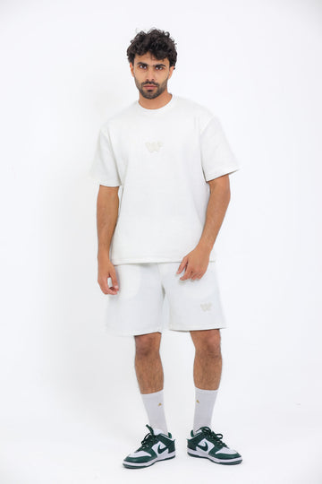  Printed White Cotton Men Pajama