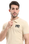 Plain Comfy Buff Beige Polo Shirt