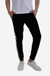 Side Pockets Slip On Cotton Sweatpants With Hem