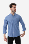 Modish Mandarin Collar Button Down Shirt