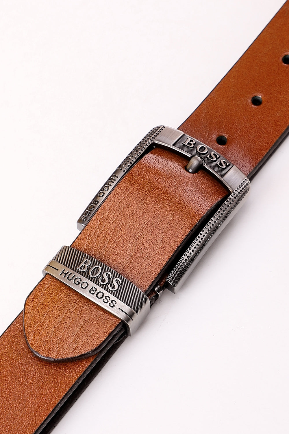 Metal Buckle Leather Belt -Havan