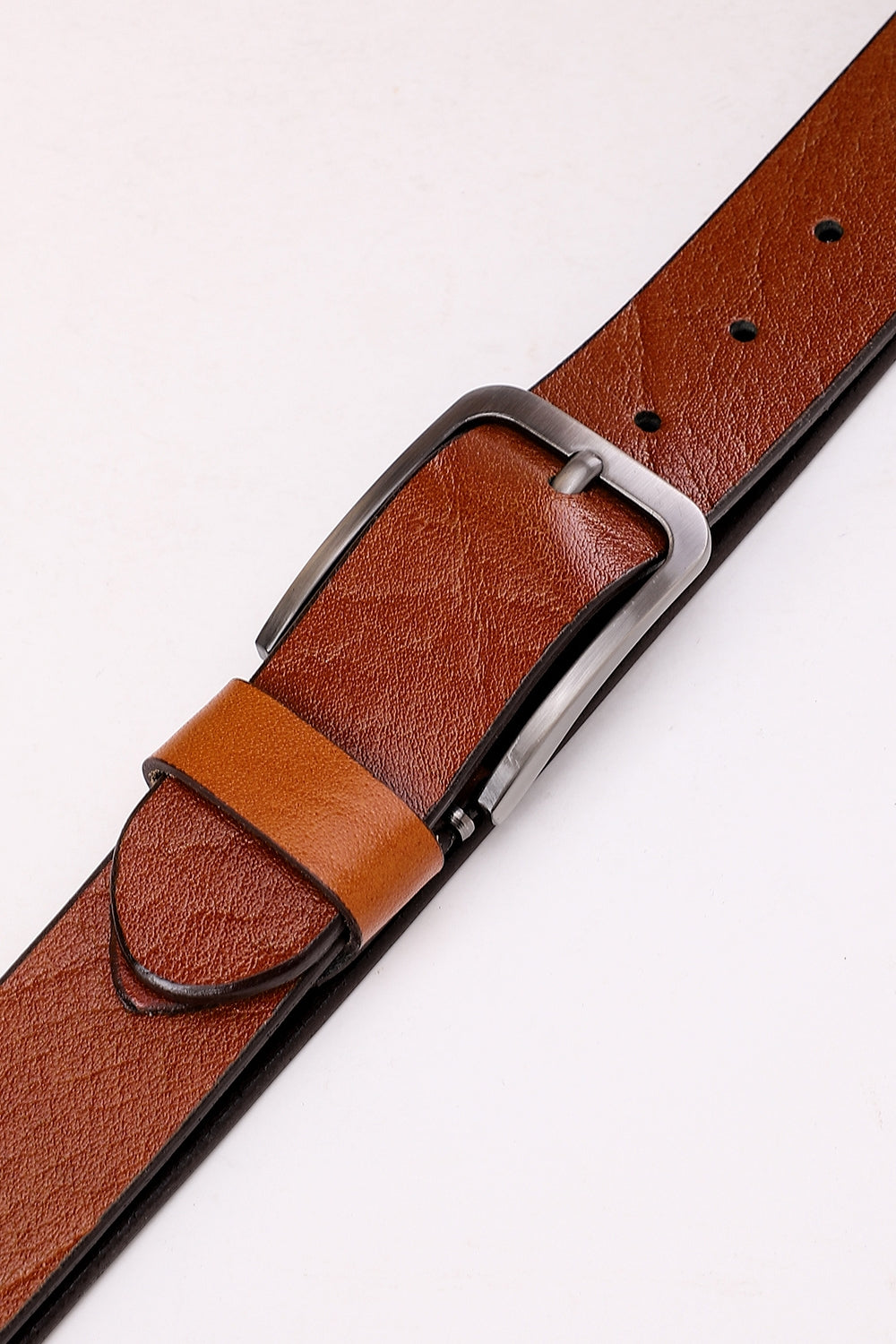 Chic Buckled Leather Belt - Havan