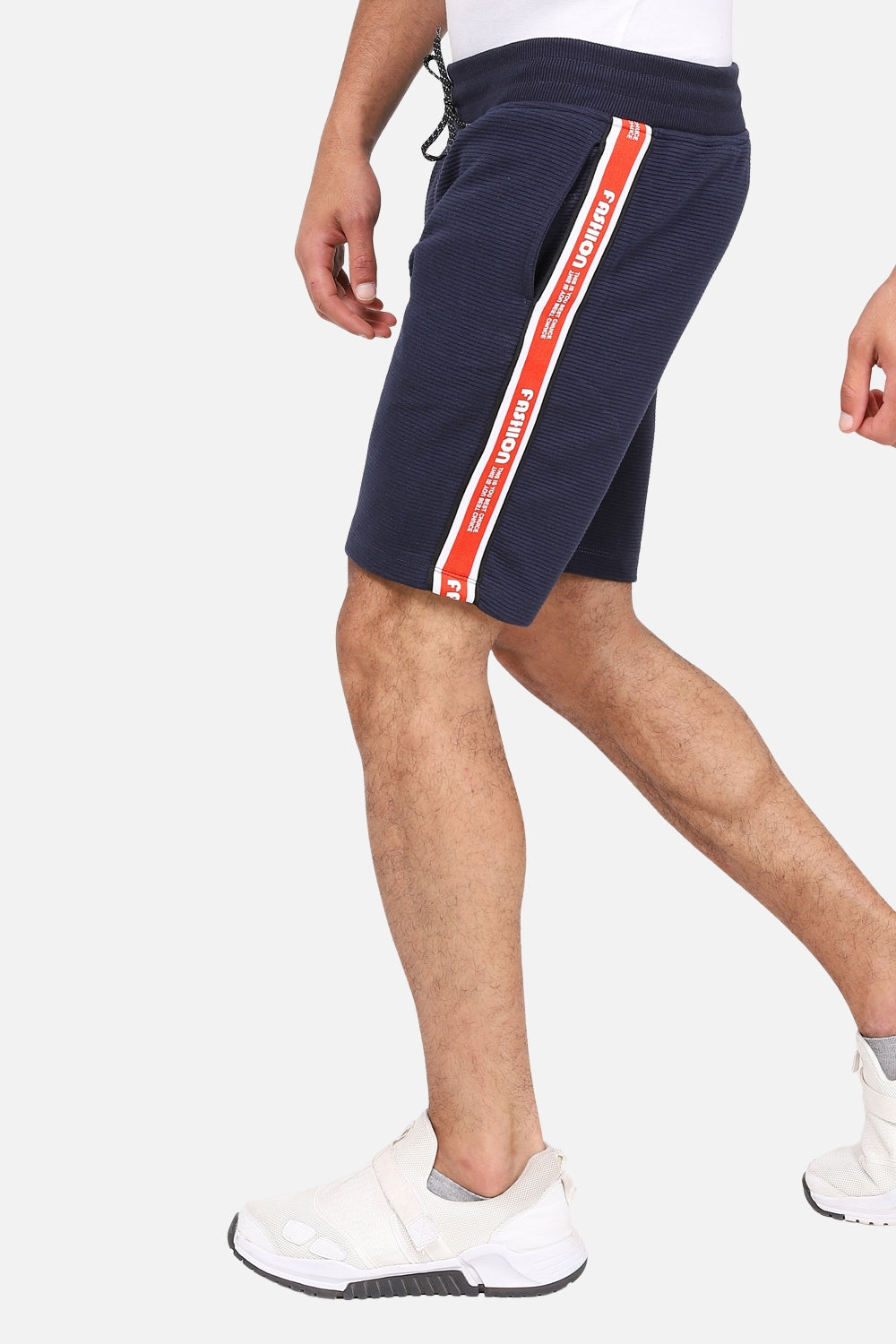 Side Pockets Summer Short With Drawstring