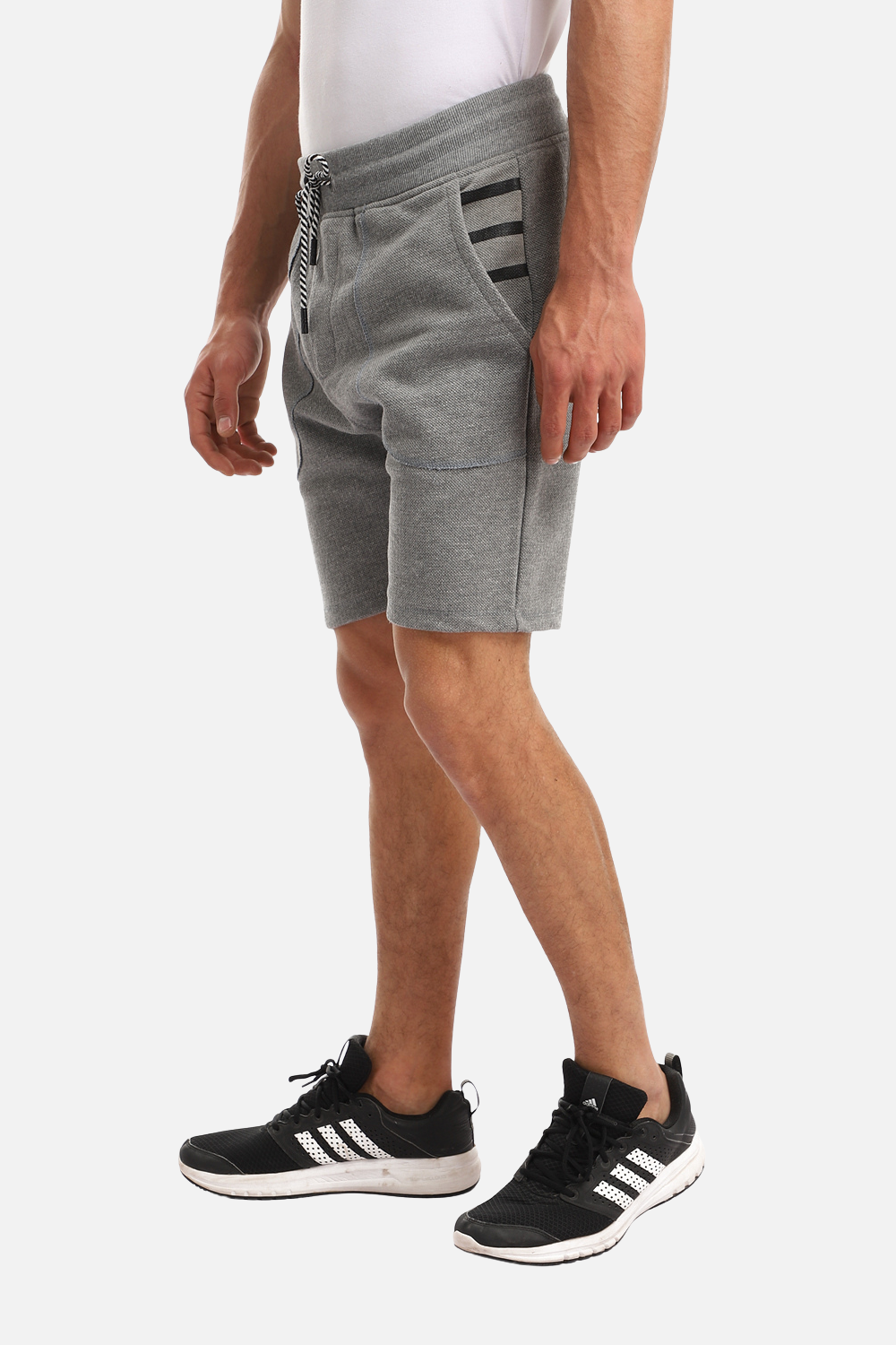 Side Pockets Summer Short With Drawstring