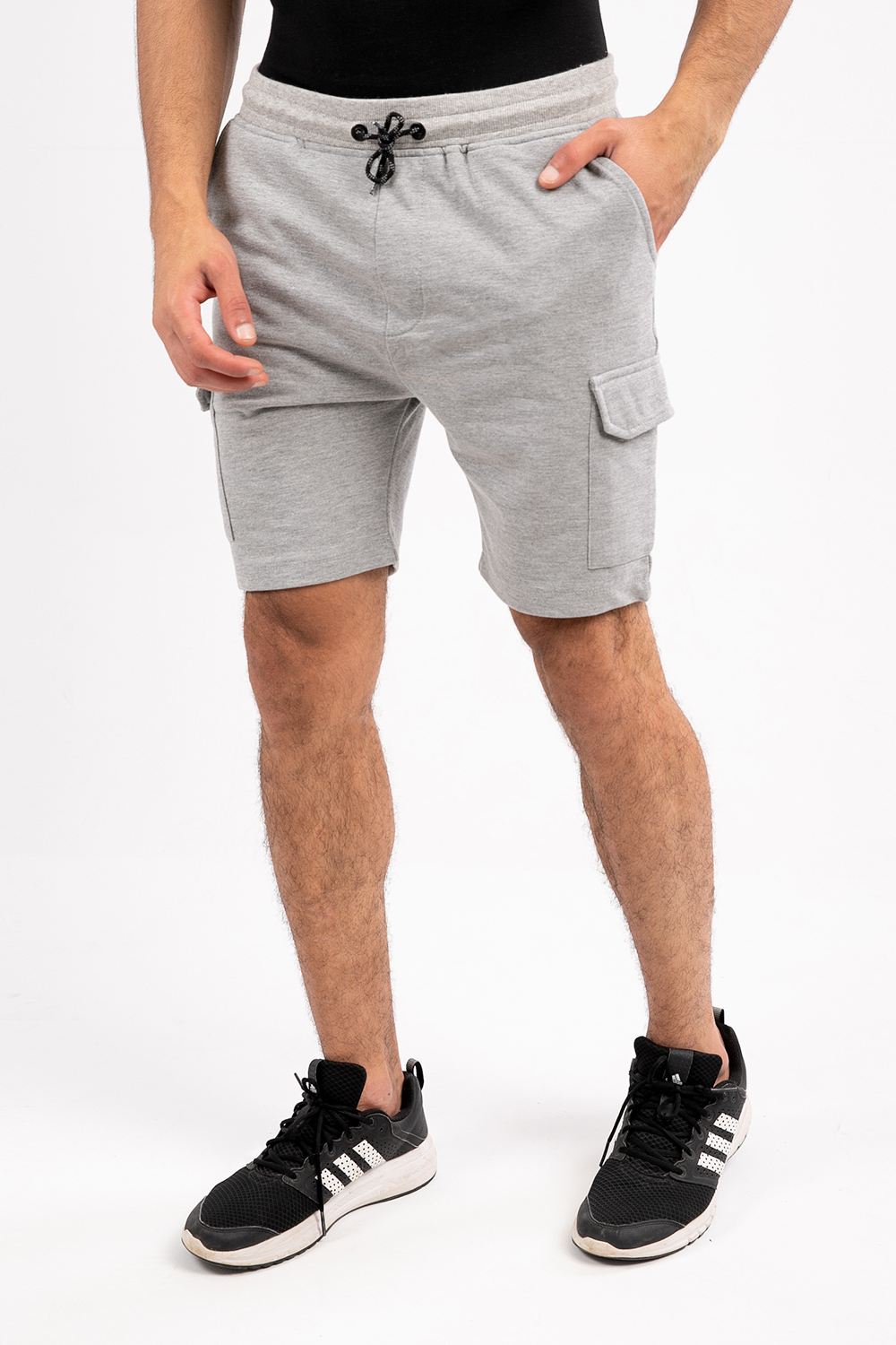 Side Pockets Summer Short With Drawstring