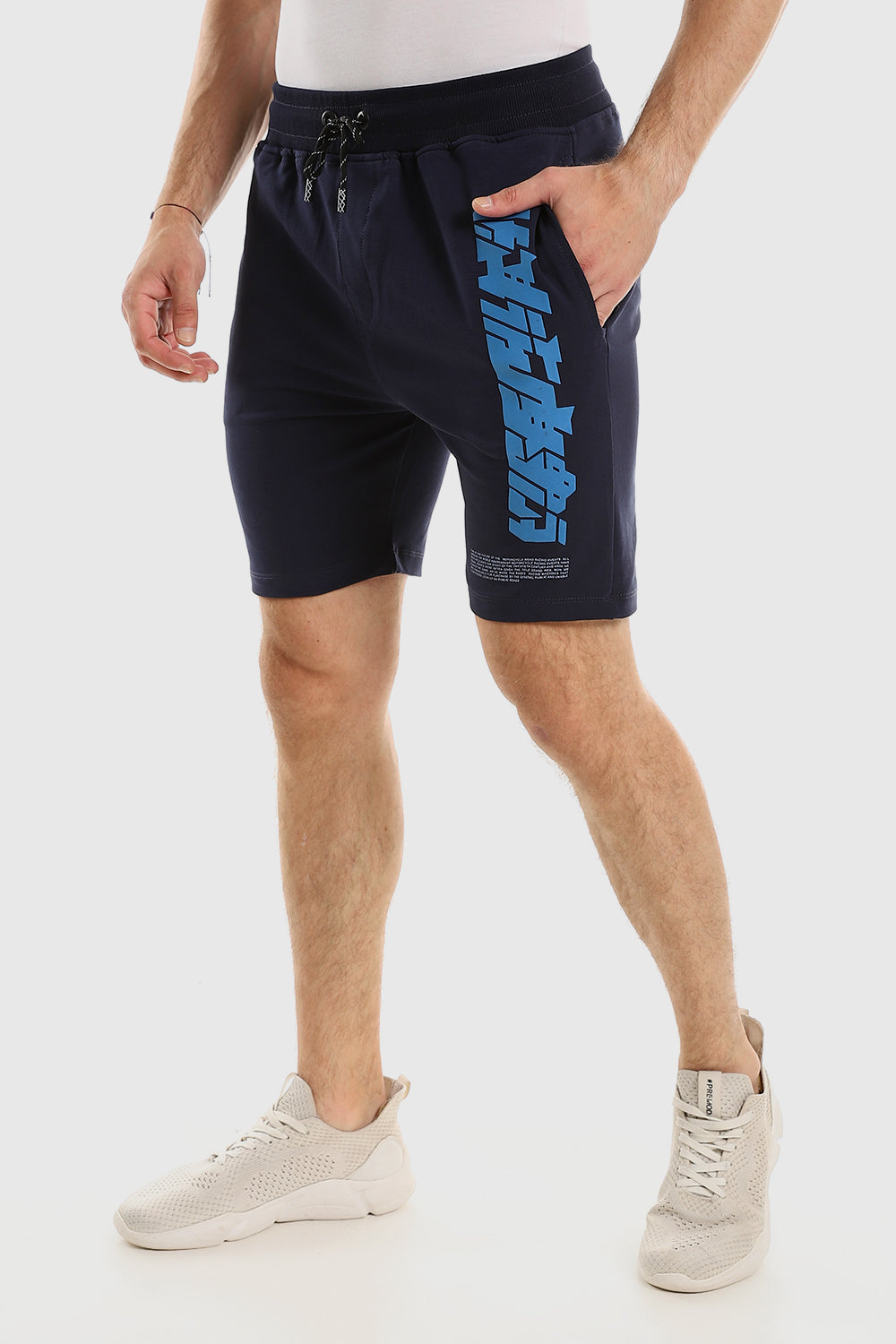 Wide Waist Printed Summer Cotton Short