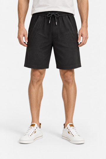 Side Pockets Summer Short With Drawstring