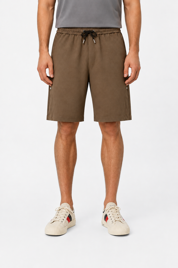 Side Pockets Summer Short With Drawstring