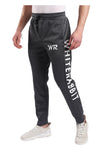 Thigh To Knee Printed "Whte Rabbit" Sweatpants