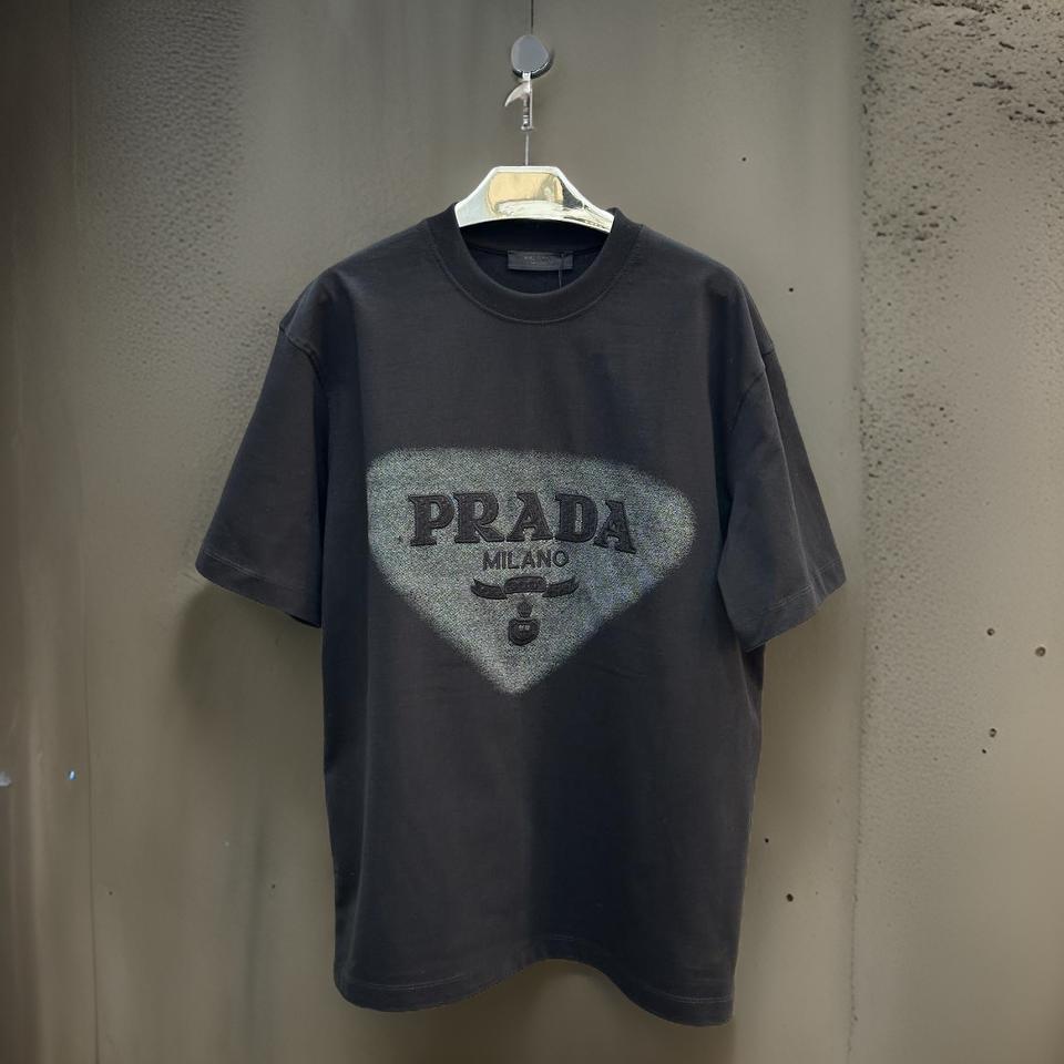 Printed Mens Short Sleeve T-shirt Black