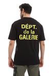 Dept?de la Galerie Chest & Back Print Over Cashmere Tee