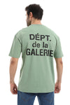 Dept?de la Galerie Chest & Back Print Over Cashmere Tee