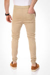 jebarden -Side Zipped Pockets Dark Pants